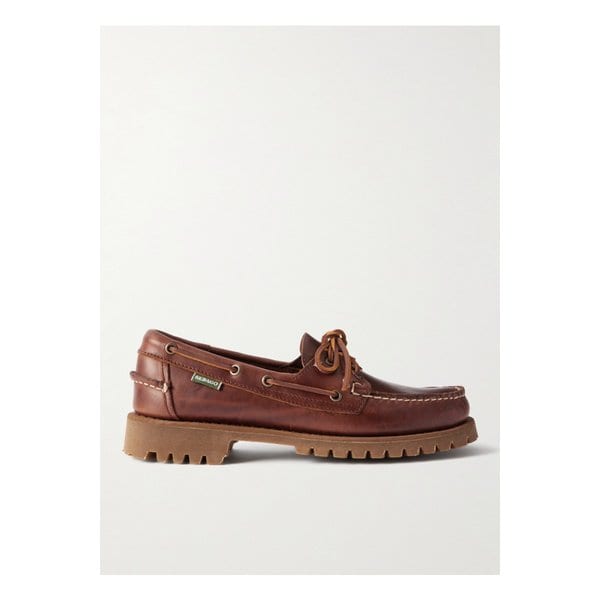 레인저 왁스 가죽 보트 슈즈 브라운 46376663162884788