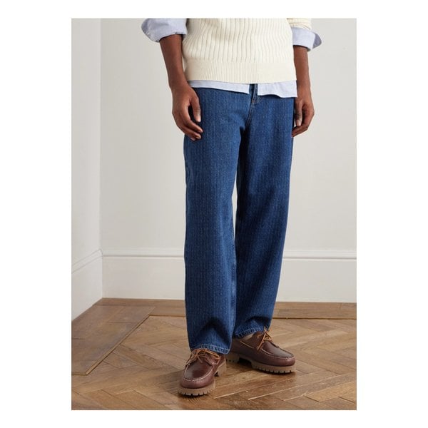 레인저 왁스 가죽 보트 슈즈 브라운 46376663162884788