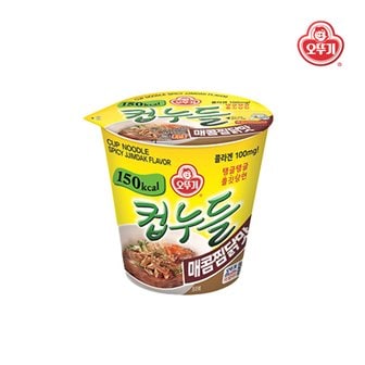 오뚜기 [G] 오뚜기 컵누들 매콤찜닭맛 45.5g 15개