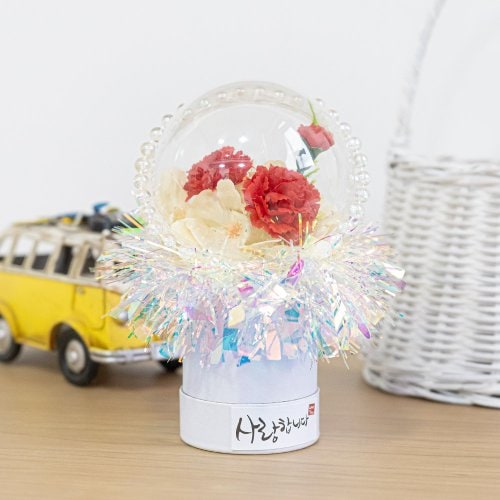 카네이션 조화 화분 수국 오로라 set 17cm 꽃 어버이날 3
