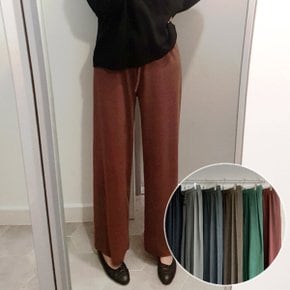 피치 와이드팬츠 6color  밴딩바지 / 신축성 좋은 트레이닝 팬츠