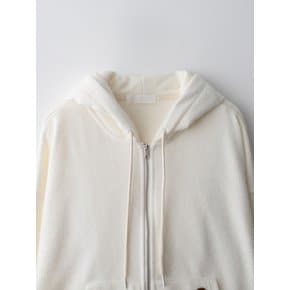 Snow Hood Zip-up (Ivory)