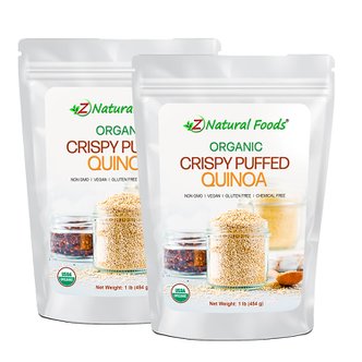  네츄럴푸드 유기농 퀴노아 454g 2팩 CRISPY PUFFED QUINOA ORGANIC