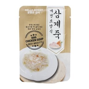 헬로도기 참좋은간식 삼계죽 80g 애견 보양식 영양죽 휴먼그레이드