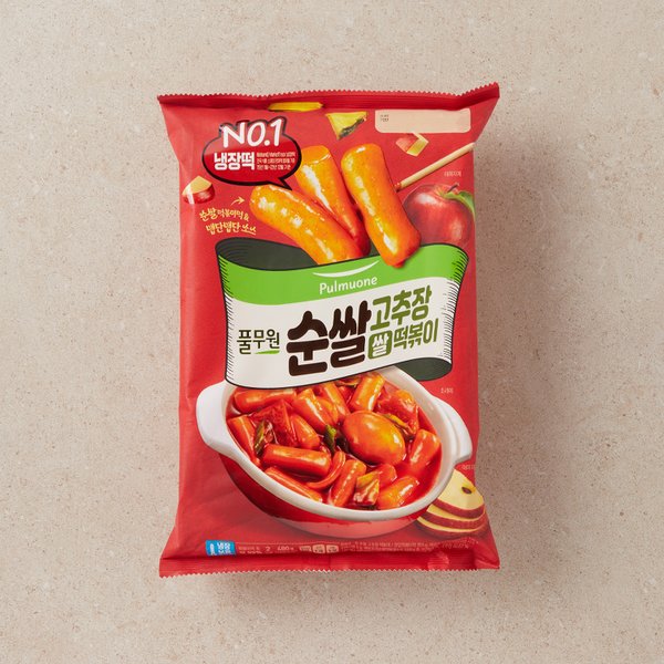 순쌀 떡볶이 480g (2인분)