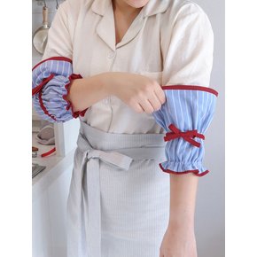 이중밴딩 주방 팔토시 슬립가드 2color