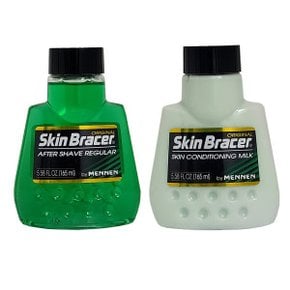 멘넨 스킨 브레이서 애프터쉐이브 레귤러 165ml + 스킨 컨디셔닝 밀크 165ml