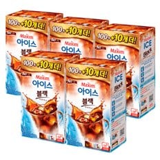 맥심 아이스 블랙 커피믹스 110개입 x5개