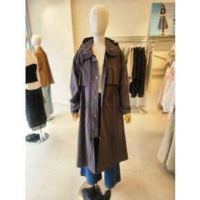 [여주점] [JJ 지고트] 여성 디테쳐블 후드 스트링 트렌치 코트 GR4A0TCR11