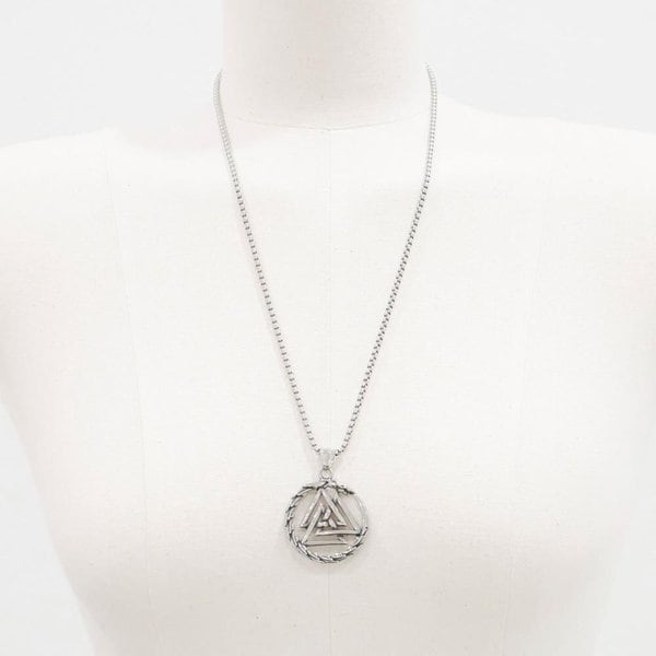 [옷자락] 여자 20대 쓰리스타 메탈 링메탈 체인 패션 목걸이