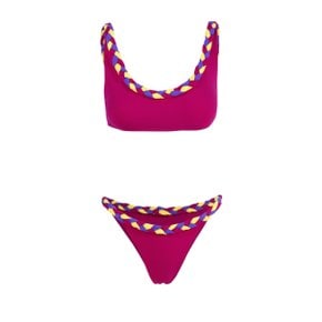 [비키아마니] Bikini PLUTONE Pink  Purple