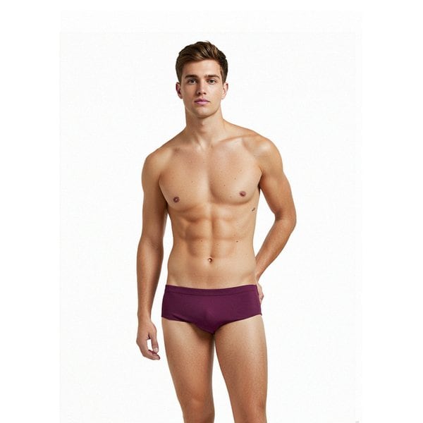 All Day Fit 트레이닝 숏사각 스윔팬츠 버건디