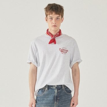 후아유 Surf Back Graphic T-shirt WHRPF2404U