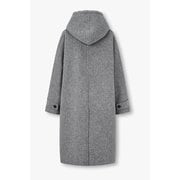 캐시미어 블렌드 후디드 코트 7125416504172