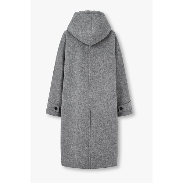 캐시미어 블렌드 후디드 코트 7125416504172