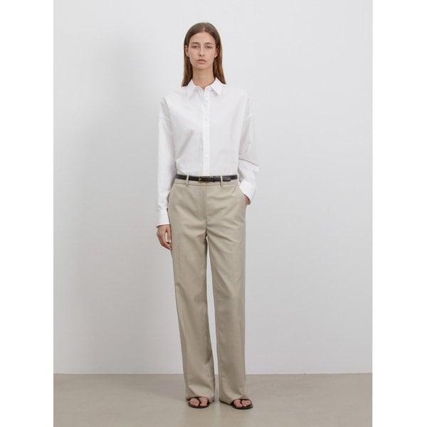 OVER-FIT BOX SHIRTS_IVORY