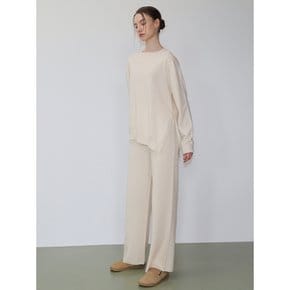 Cashmere Wool Brand Sweatpants IVORY