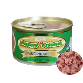 오리고기캔100g/애견통조림