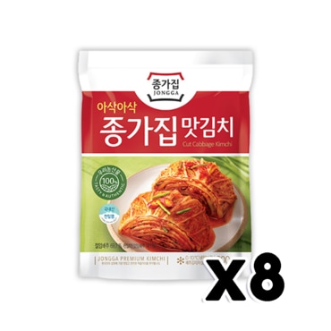  종가집 맛김치 200g x 8개