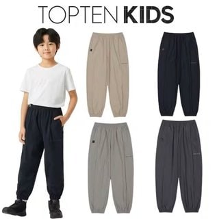 탑텐키즈 25년 SS 공용 수퍼 스트레치 조거 팬츠 MKF4PT1401