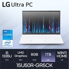 LG전자 울트라PC 15U50R-GR5CK (WIN11HOME/SSD 1TB/RAM 8GB) HMC