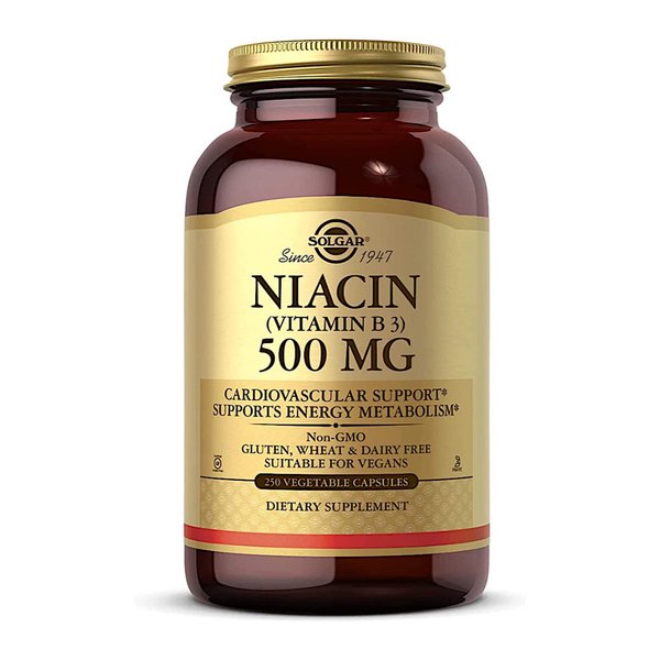 솔가 니아신 비타민 B3 Niacin Vitamin 500mg 250캡슐