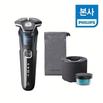 필립스 SkinIQ 5000 시리즈 전기면도기 S5889/73 일렉트릭 블루