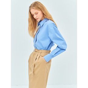 BELTED PENCIL LONG SKIRT(sand beige)