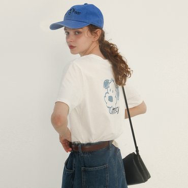 THE COLOR WAY 백멀씨나염티셔츠 (PBE03S-DHTW003)