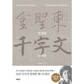 김성동 천자문 : 동아시아 최고 인생 교과서, 천 개 글자로 풀어낸 인문 에세이