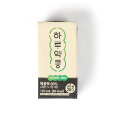 하루약콩 190ml x 48팩 / 국산약콩 100%