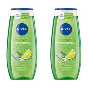 [해외직구] 독일직구 Nivea 니베아 레몬글라스 앤 오일 샤월젤 250ml 2팩