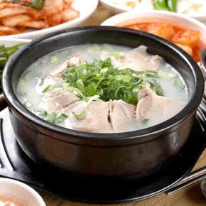 산더미 부산 돼지국밥10인분세트(돼지머리고기1kg+육수800g)