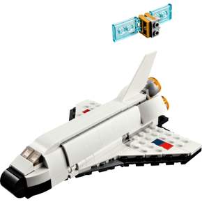 레고 Creator 3 in 1 Space Shuttle Toy to Astronaut Figure to Spaceship 31134