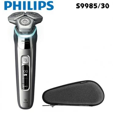  PHILIPS S998530 전기 면도기 회전날 목욕 면도 가능 수납 케이스 앱 연동 국내해외 양용 메이커