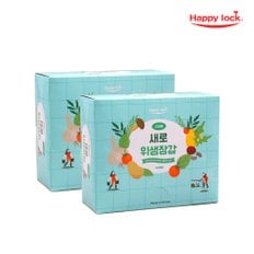  해피락 새로 비닐 위생장갑 고급형, 500매 x 2