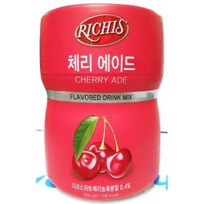 음료 베이스 농축 분말 파우더 체리에이드 550g 1개