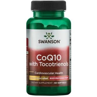  스완슨 CoQ10 코큐텐 200mg 토코트리에놀 60정 SWU345