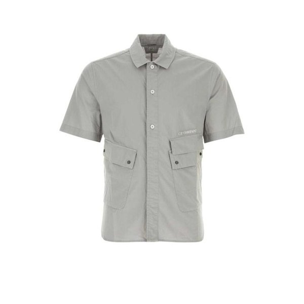 씨피 컴퍼니 반팔 셔츠 16CMSH271A005328G913 DRIZZLE DOM