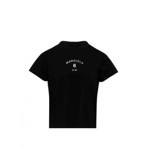 MM6 메종 마르지엘라 시그니처 저지 반팔 티셔츠 S62GD0216 M20048 900