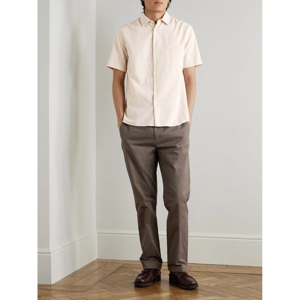 선스펠 코튼 리넨 블렌드 셔츠 46376663163021975