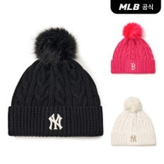 [엠엘비코리아공식] [MLB] 베이직 폼폼 미드비니 (3 COLOR)