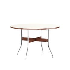 [허먼밀러 공식딜러] Nelson Swag Leg Dining Table Round (White)