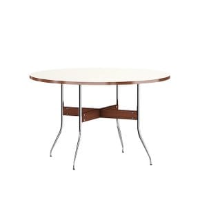 [허먼밀러 공식딜러 8월경 입고예정] Nelson Swag Leg Dining Table Round (White)