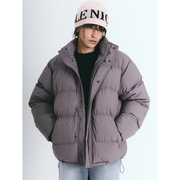 USEFUL OVER SHORT PADDING_INDI BEIGE