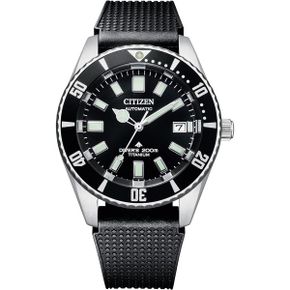 미국 시티즌 시계 Citizen Promaster Dive Automatic 블랙 Polyurethane 스트랩 워치 41mm NB602