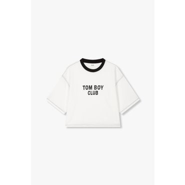 STUDIO TOMBOY 톰보이클럽 배색 티셔츠(9175322994)