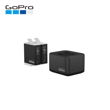 고프로 Dual Battery Charger + Enduro 배터리 2개 / HERO 9,10,11,12 전용 / 정품