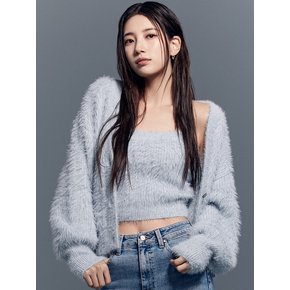 [SUZY] 블링버튼 날개사 스웨터 긴팔 가디건 YO4S2613