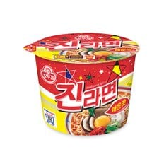 진라면 매운맛 큰컵 12입 (110g x 12개)